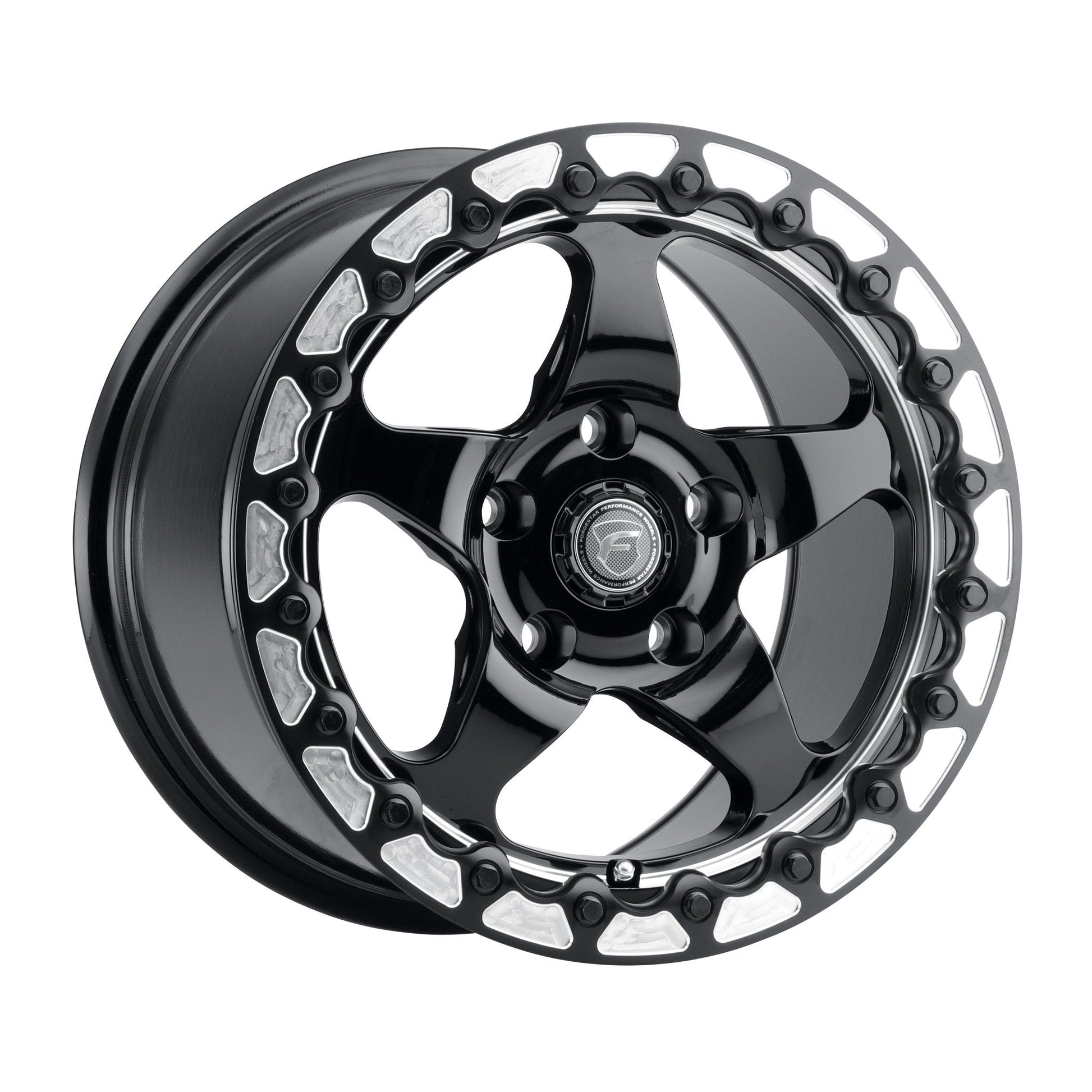 Forgestar D5 BEADLOCK F82 15x10  5x115 bolt pattern Moored Performance
