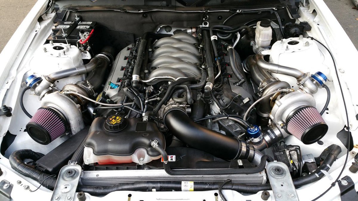 HELLION 2011-2014 FORD MUSTANG GT TWIN TURBO SYSTEM